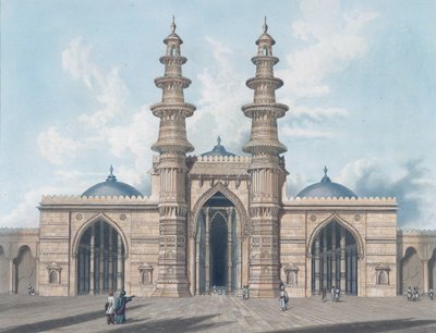 The Shaking Minarets at Ahmedabad by Robert Melville Grindlay